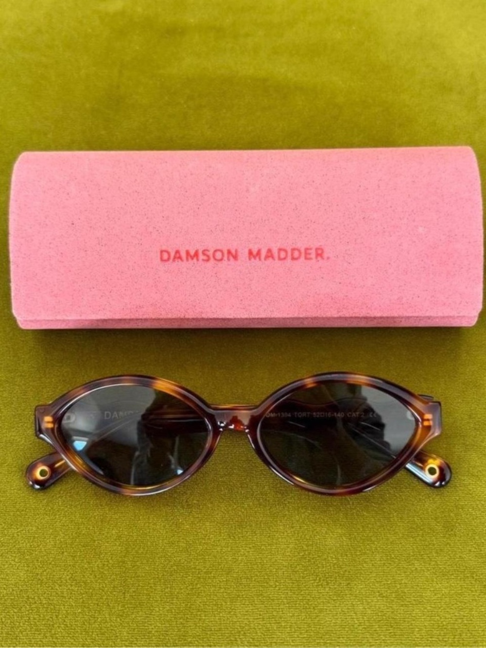 Damson Madder Wavey Temple Sunglasses